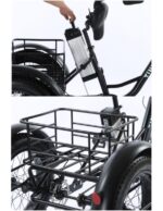 Tricycle cross fatbike biplace pour personnes à mobilité réduite, 500 watts – Image 13