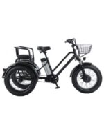 Tricycle cross fatbike biplace pour personnes à mobilité réduite, 500 watts – Image 4