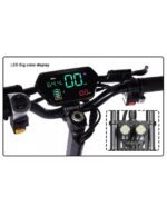 Trottinette électrique FALCON à 3 roues, 5 600 watts, 3 moteurs, 60 V 31 Ah – Image 21