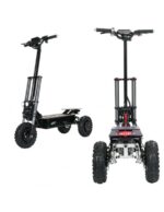 Trottinette électrique FALCON à 3 roues, 5 600 watts, 3 moteurs, 60 V 31 Ah – Image 4