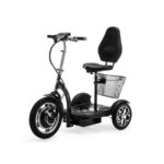 Trottinette électrique Veleco ZT16 750 watts à 3 roues, stable pour les personnes âgées et les personnes handicapées