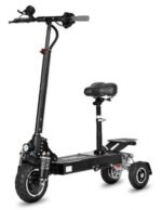 Trottinette électrique tout-terrain à 3 roues Hikerboys avec siège pour seniors – Image 2