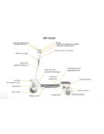 Trottinette électrique tout-terrain à 3 roues Hikerboys avec siège pour seniors – Image 10
