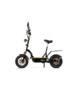 Trottinette électrique Renton 1200 watts avec batterie au lithium, selle et espace pour panier arrière – Image 3