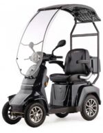 Veleco Gravis avec toit en verre, scooter pour personnes à mobilité réduite, seniors et personnes handicapées – Image 2