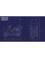 Veleco Gravis avec toit en verre, scooter pour personnes à mobilité réduite, seniors et personnes handicapées – Image 27