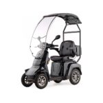 Veleco Gravis avec toit en verre, scooter pour personnes à mobilité réduite, seniors et personnes handicapées