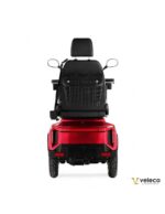 Scooter Veleco Gravis pour personnes à mobilité réduite, seniors et personnes handicapées, avec siège et dossier confortables. – Image 4
