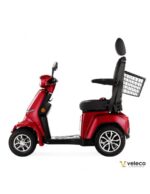 Scooter Veleco Gravis pour personnes à mobilité réduite, seniors et personnes handicapées, avec siège et dossier confortables. – Image 5