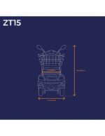 Scooter électrique ZT15 VELECO avec roues de type cyclomoteur pour seniors et personnes handicapées 900 W – Image 16